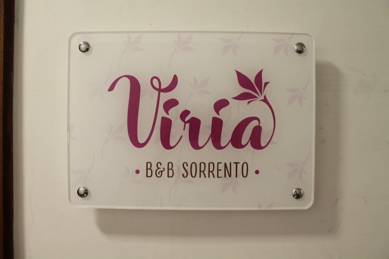 Viria B&B Соренто Екстериор снимка